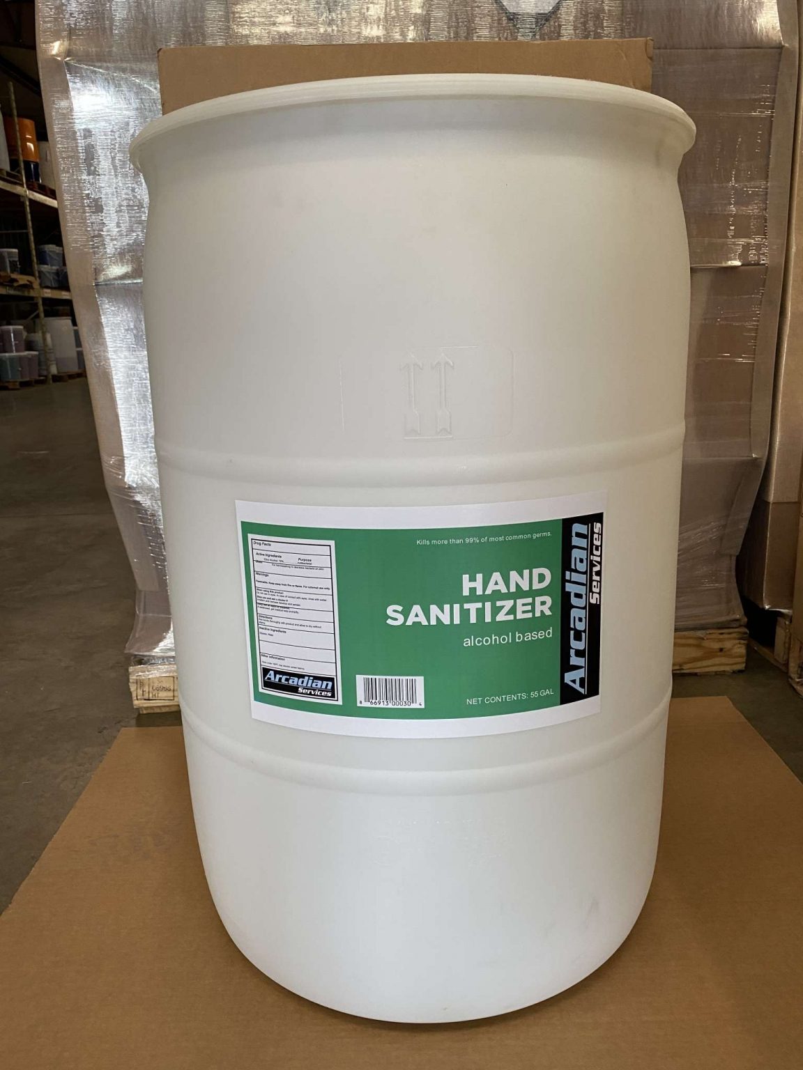 Liquid & Gel Commercial Hand Sanitizer Arcadian Services